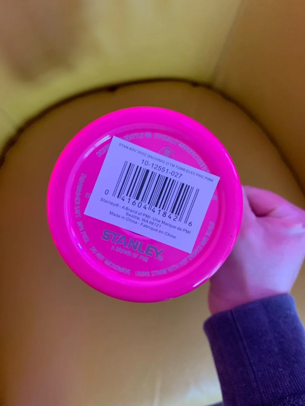 NEW Stanley Quencher Electric Pink 30oz Tumbler - NEW - Picture 4 of 4